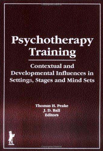 Cover for Psychotherapy Training