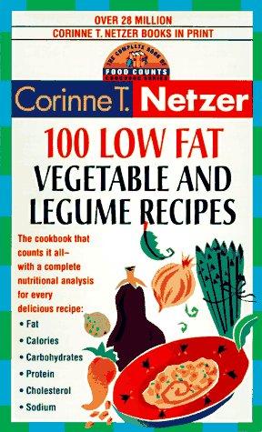 Cover for 100 low fat vegetable and legume recipes