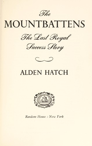 Cover for The Mountbattens