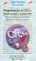 Cover for Programacion En C/c++, 2005