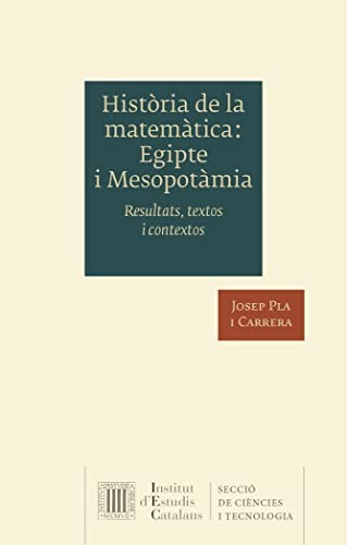 Cover for Història de la matemàtica. : Egipte i Mesopotàmia