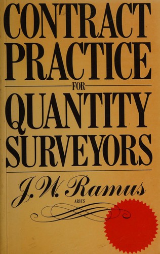 Cover for Contract Practice for Quantity Surveyors (Aprox 192p)