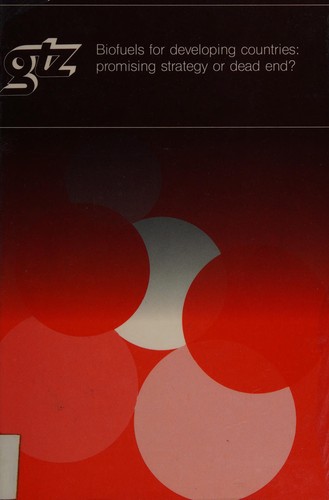 Cover for Biofuels for developing countries
