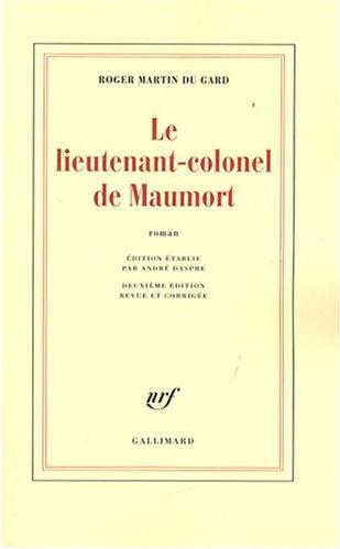 Cover for Le lieutenant-colonel de Maumort