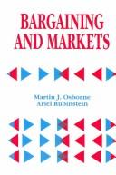 Cover for Bargaining and markets