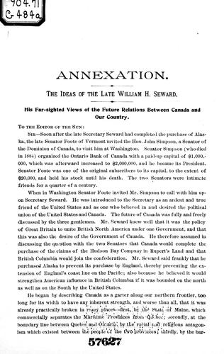 Cover for Annexation