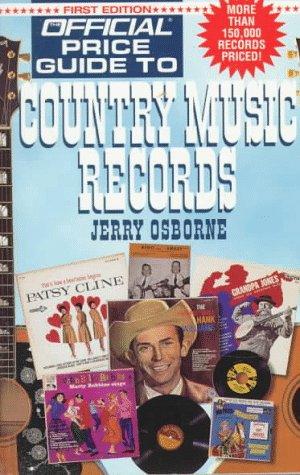 Cover for Official Price Guide to Country Music Records