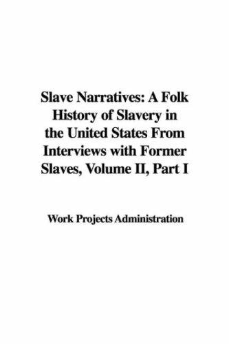 Cover for Slave Narratives