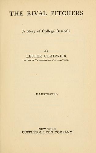 Cover for The Rival Pitchers