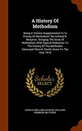Cover for A History Of Methodism