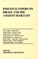 Cover for Essential papers on Israel and the ancient Near East