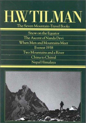 Cover for H.W. Tilman
