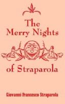 Cover for The Merry Nights of Straparola