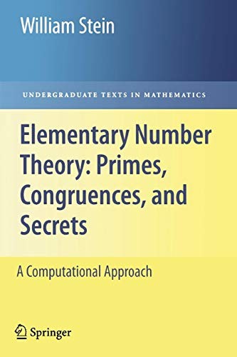 Cover for Elementary Number Theory : Primes, Congruences, and Secrets