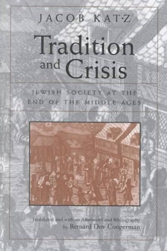 Cover for Tradition and crisis