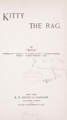 Cover for Kitty the rag