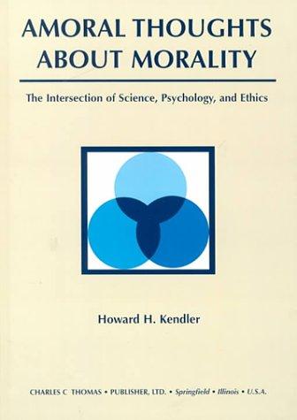 Cover for Amoral Thoughts About Morality