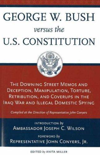 Cover for George W. Bush Versus the U.S. Constitution