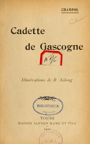 Cover for Cadette de Gascogne