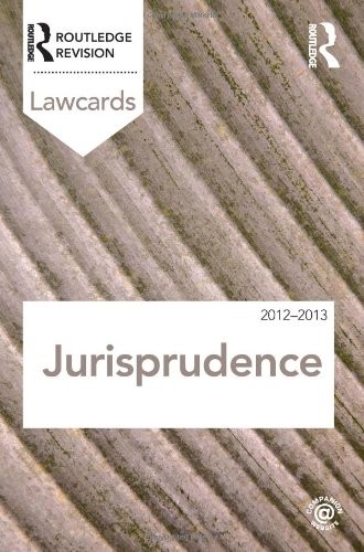 Cover for Jurisprudence Lawcards 2012-2013
