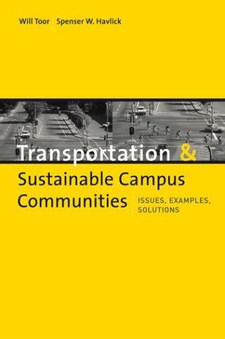 Cover for Transportation and Sustainable Campus Communities