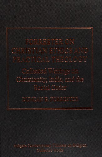 Cover for Forrester on Christian ethics and practical theology