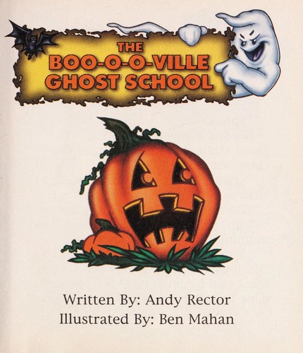 Cover for The Boo-o-o-ville ghost school