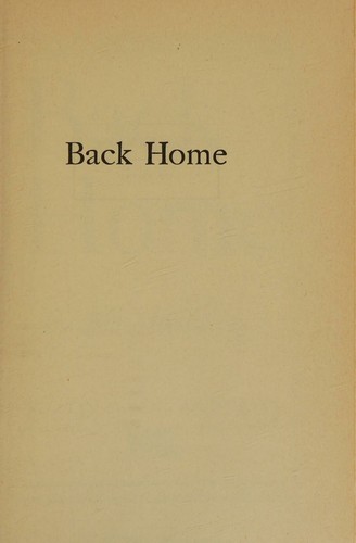 Cover for Back home