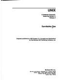 Cover for UNIX