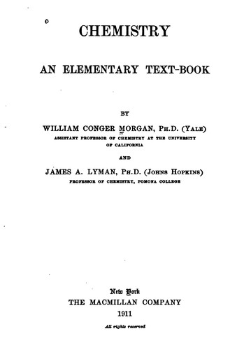 Cover for Chemistry