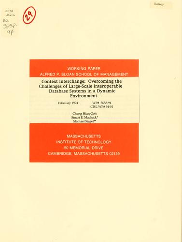 Cover for Context interchange