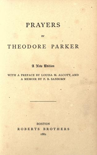 Cover for Prayers
