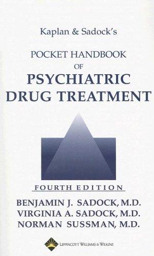 Cover for Kaplan & Sadock's pocket handbook of psychiatric drug treatment