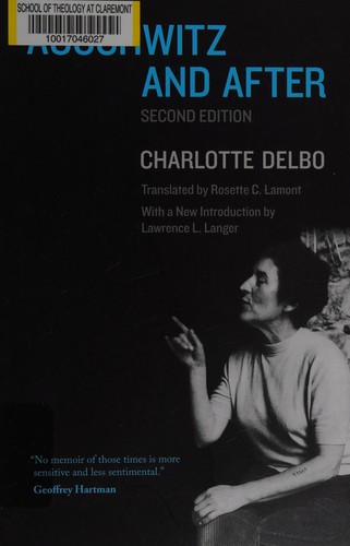 Cover for Auschwitz and after
