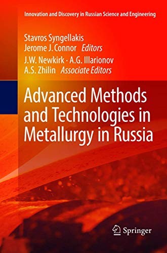 Cover for Advanced Methods and Technologies in Metallurgy in Russia