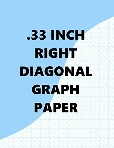 Cover for .33 Inch Right Diagonal Graph Paper