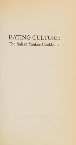 Cover for Eating culture