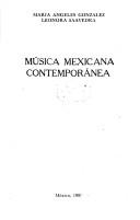Cover for Música mexicana contemporánea