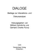 Cover for Dialoge
