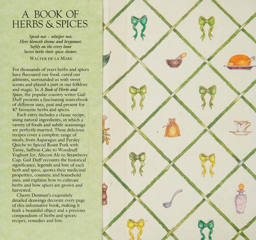 Cover for A Book of Herbs and Spices