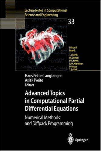 Cover for Advanced Topics in Computational Partial Differential Equations