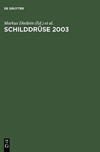Cover for Schilddruse 2003 (German Edition)