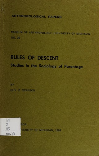 Cover for Rules of descent