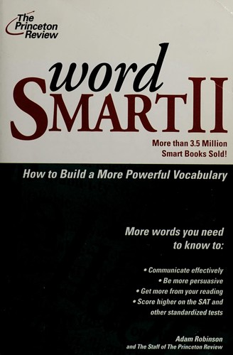 Cover for Word smart II