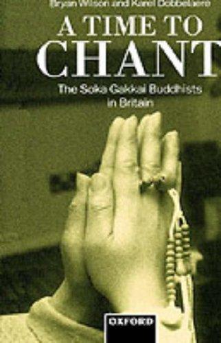 Cover for A time to chant