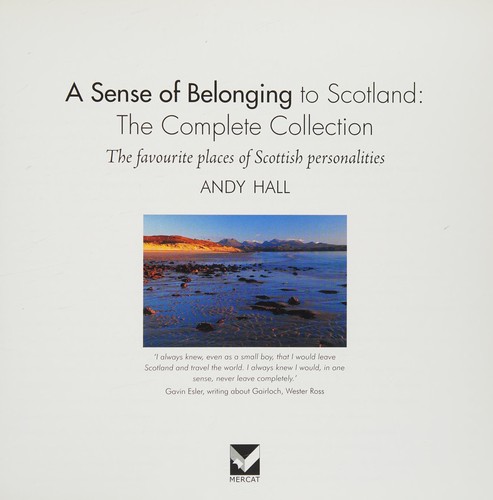 Cover for Sense of Belonging to Scotland
