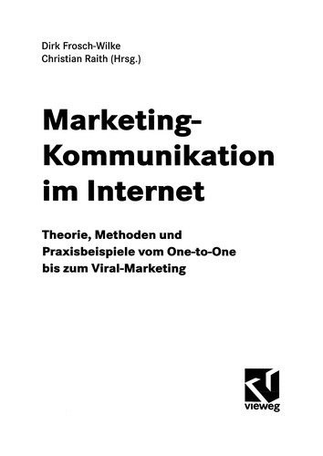 Cover for Marketing-Kommunikation im Internet