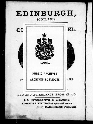Cover for The Canadian guide-book