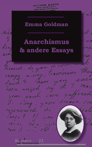 Cover for Anarchismus und andere Essays