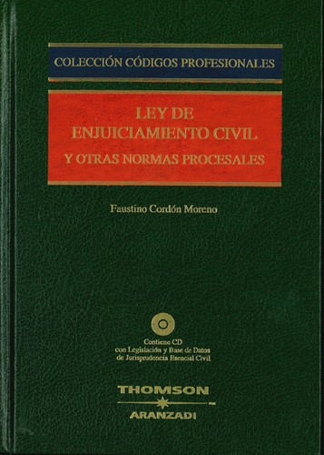Cover for Ley de enjuiciamiento civil y otras normas procesales